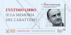 Giacomo Cecchetti - L'ultimo Libro .- Testimoni di Carattere